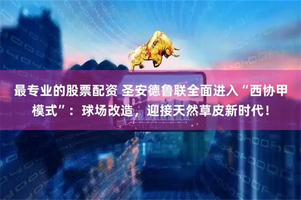 最专业的股票配资 圣安德鲁联全面进入“西协甲模式”：球场改造，迎接天然草皮新时代！